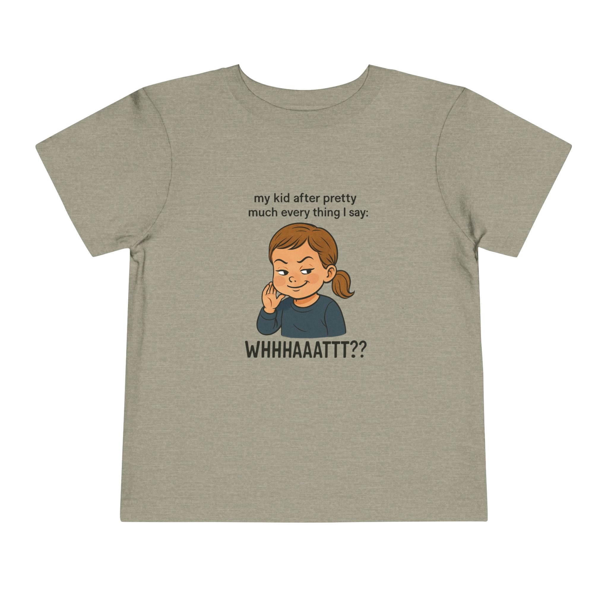 Whimsical Toddler Tee - My Kid After Pretty Much Everything, Funny Kids Shirt, Gift for Parents, Everyday Wear, Kids Humor Clothing