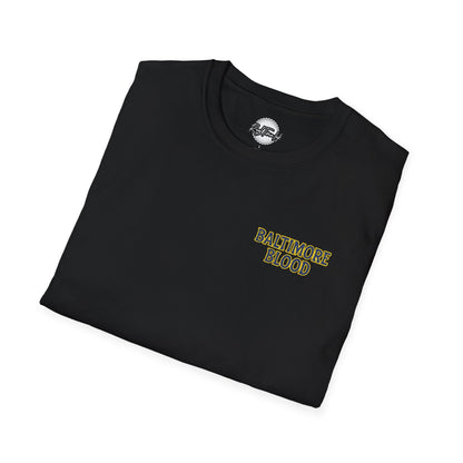 Baltimore Blood Unisex Softstyle T-Shirt, Casual Attire, Streetwear, Gift for Baltimore Fans, Sporty Style, Everyday Essential
