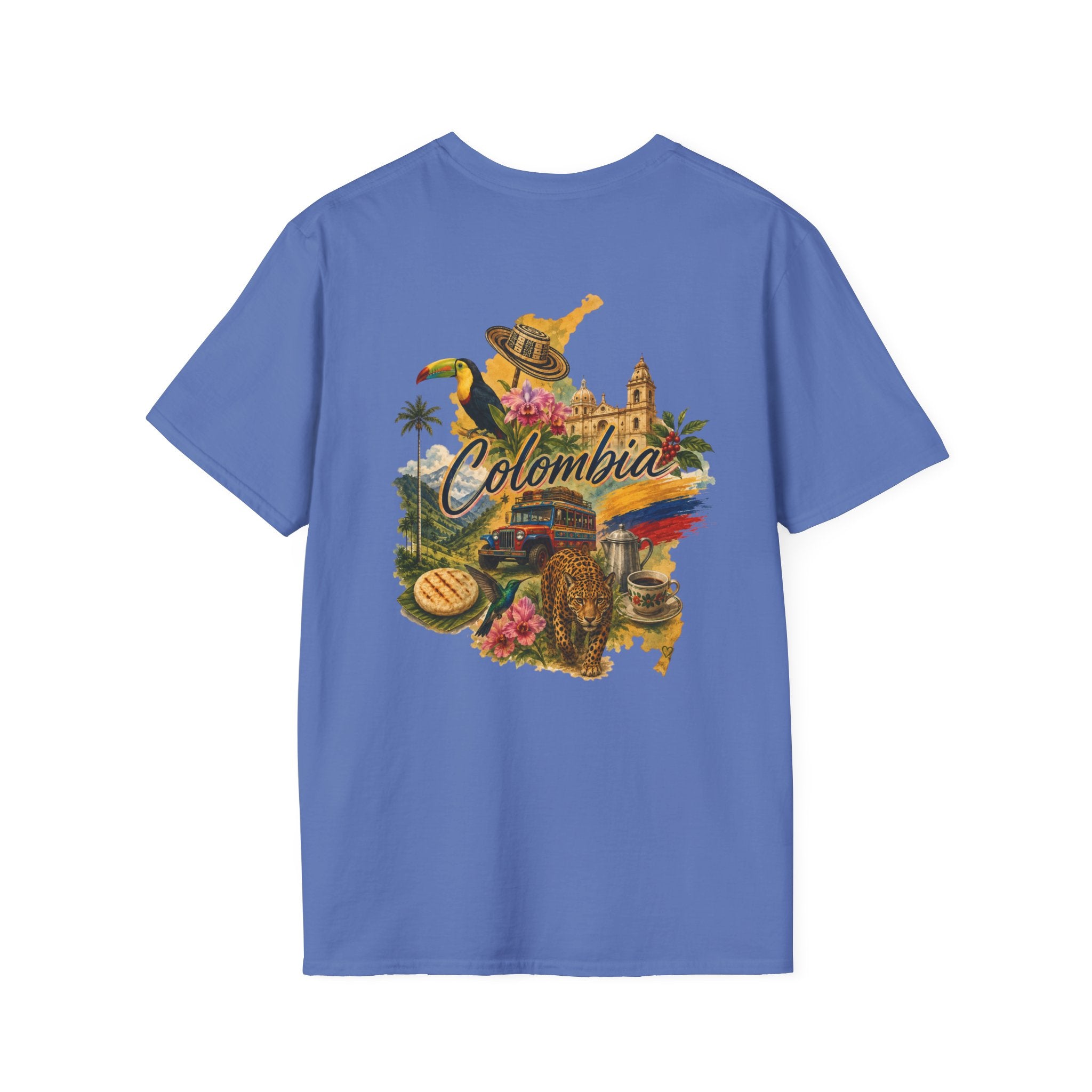 T-Shirt — Colombian Football Emblem Tee (Federación Colombiana de Fútbol)