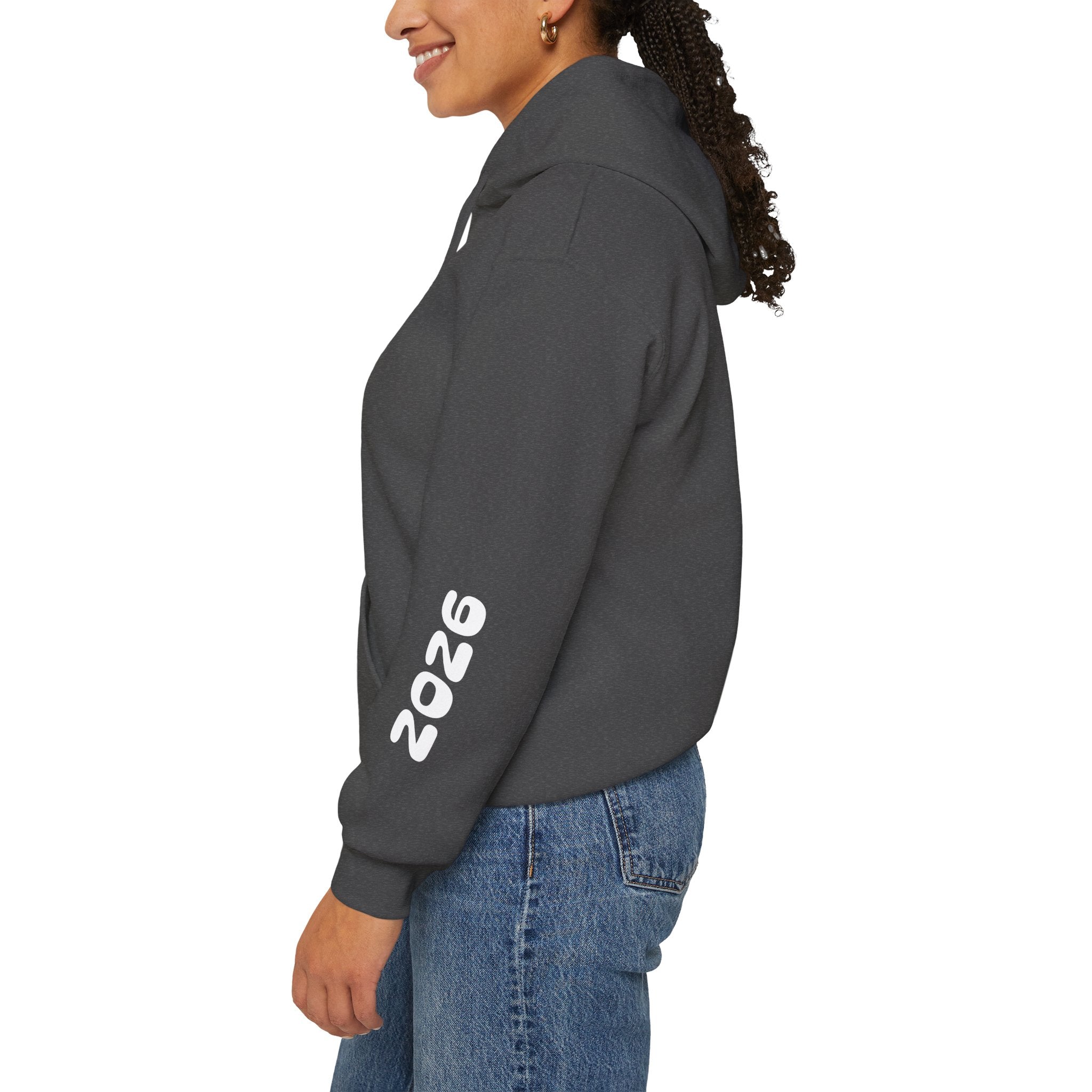 USA 250 Heart Flag Hoodie — 1776 & 2026 Patriotic Anniversary Sweatshirt