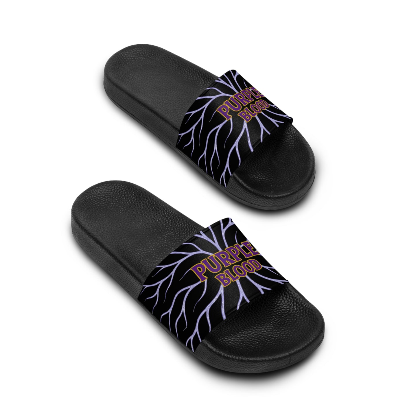 Copy of Slide Sandals - Purple Blood Design