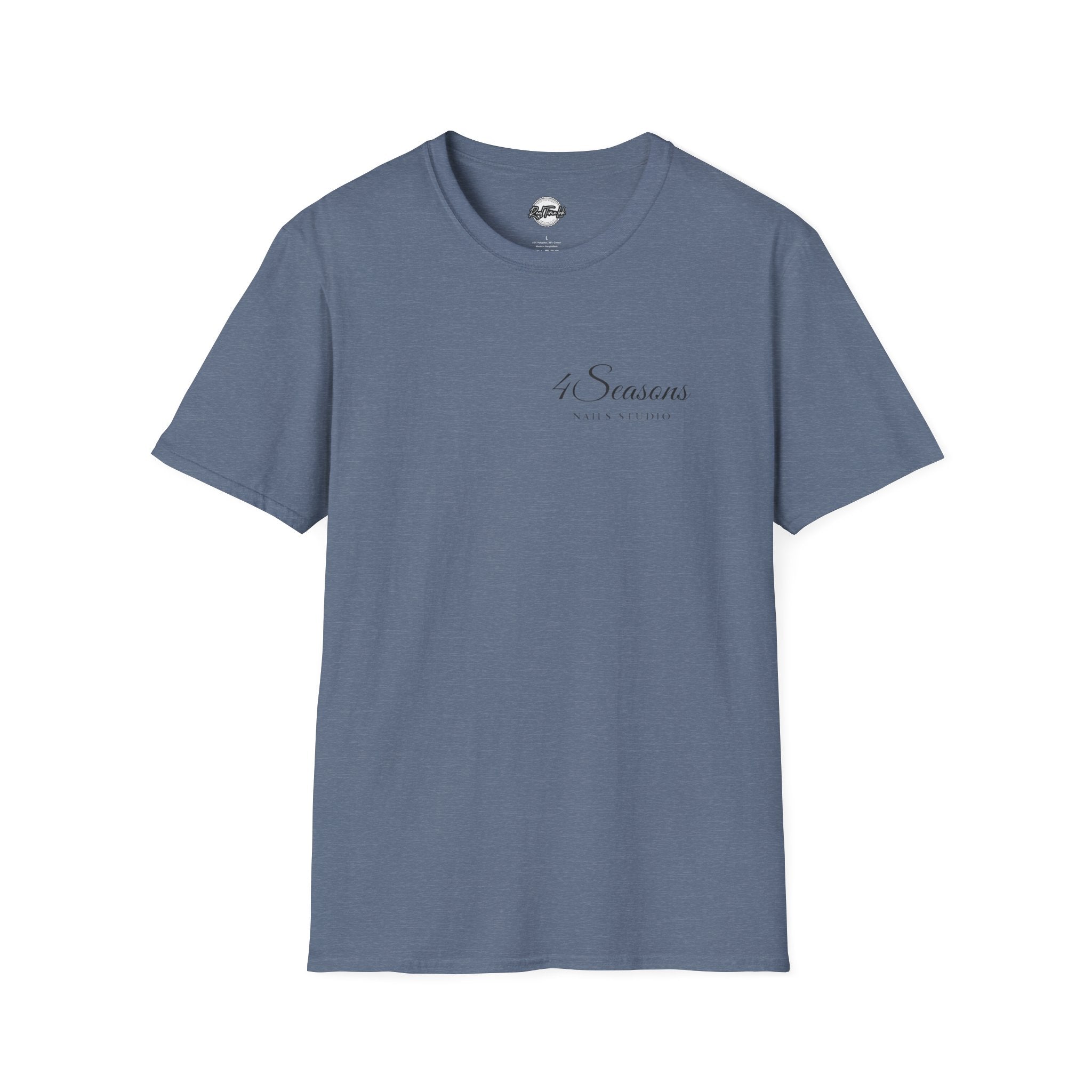 4 Seasons Nail Studio T-Shirt — Minimal Nail Salon Graphic Tee