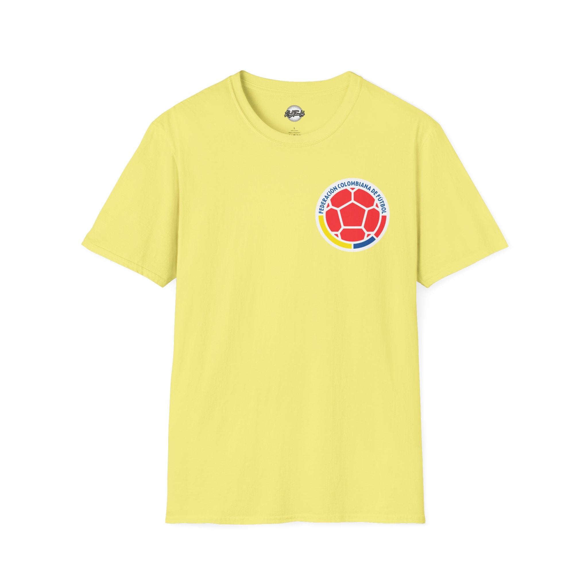 T-Shirt — Colombian Football Emblem Tee (Federación Colombiana de Fútbol)