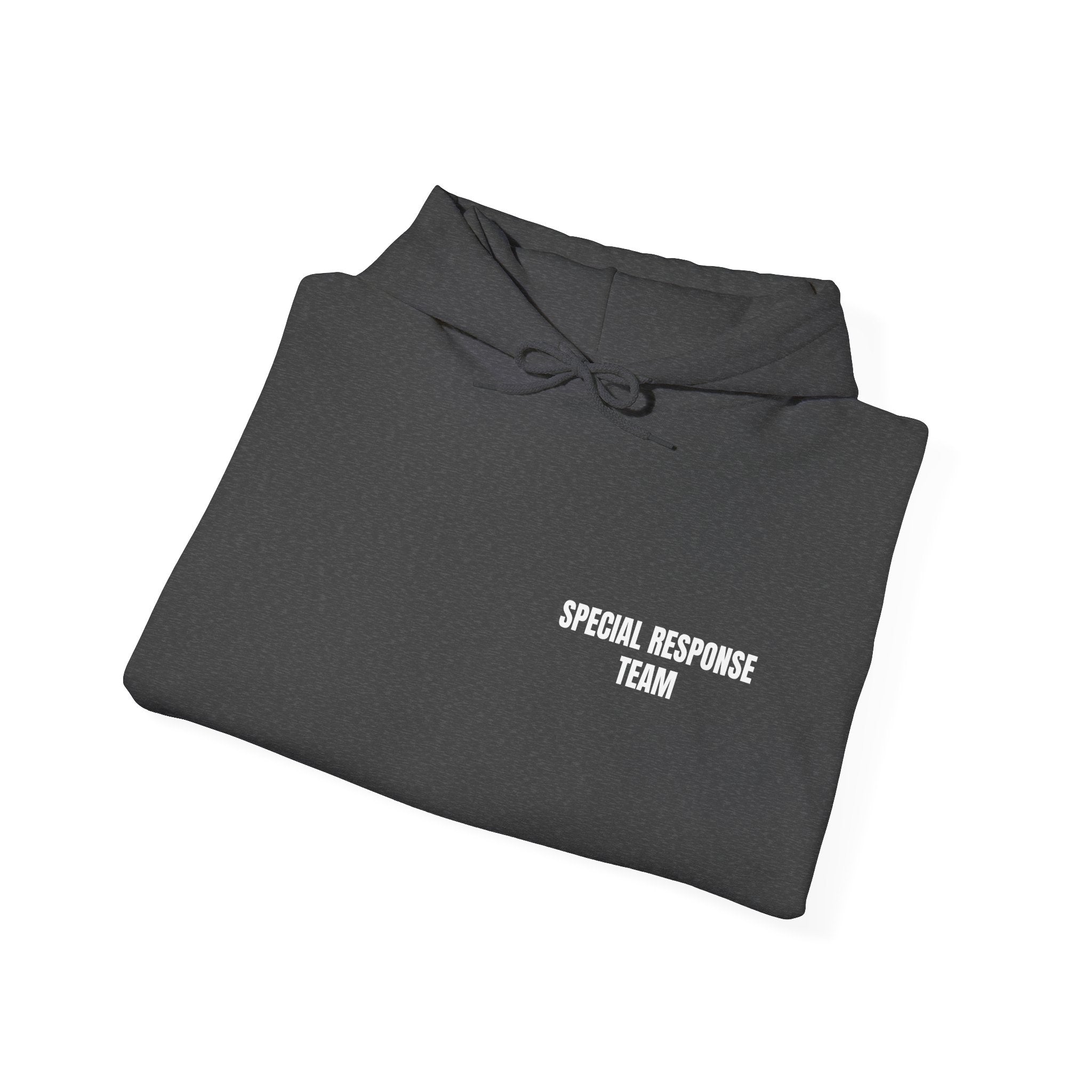 SRT Hoodie 1 – Tactical Badge Back Print with Sleeve Flag