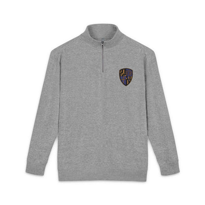 Purple Blood Embroidered Unisex Fleece Pullover, Cozy Sweatshirt, Perfect Gift for Fall, Casual Wear, Unique Statement Piece
