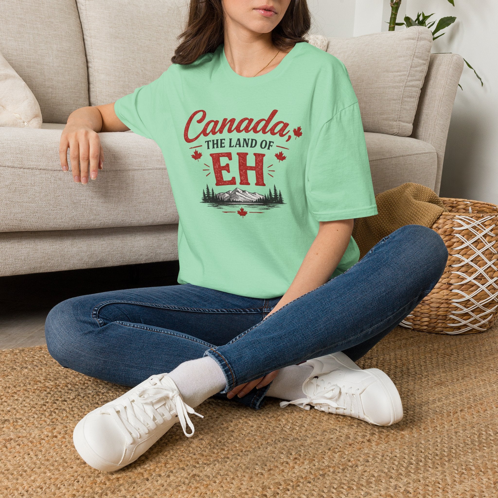 Canada The Land of EH T-Shirt — Funny Canadian Pride Tee