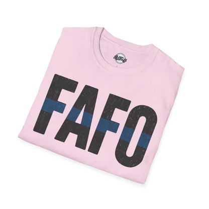 FAFO Unisex Softstyle T-Shirt - Motivational Shirt, Casual Wear, Gift for Friends, Comfortable Tee, Everyday Outfit