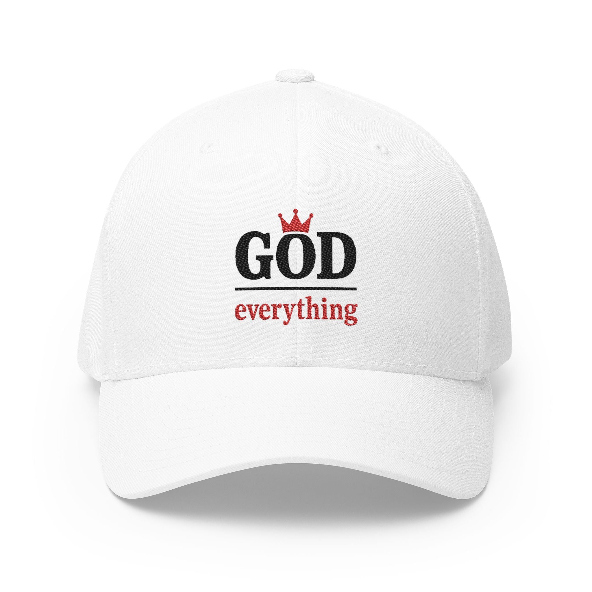 Embroidered Cap - God over Everything Design