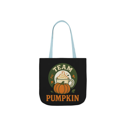 Canvas Tote Bag, Team Pumpkin Design