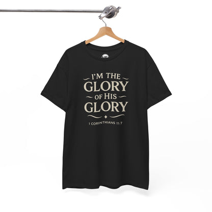 Faith-Inspired Heavy Cotton Tee, Inspirational Shirt, Christian Apparel, Gift for Believers, Spiritual Motivation Tee