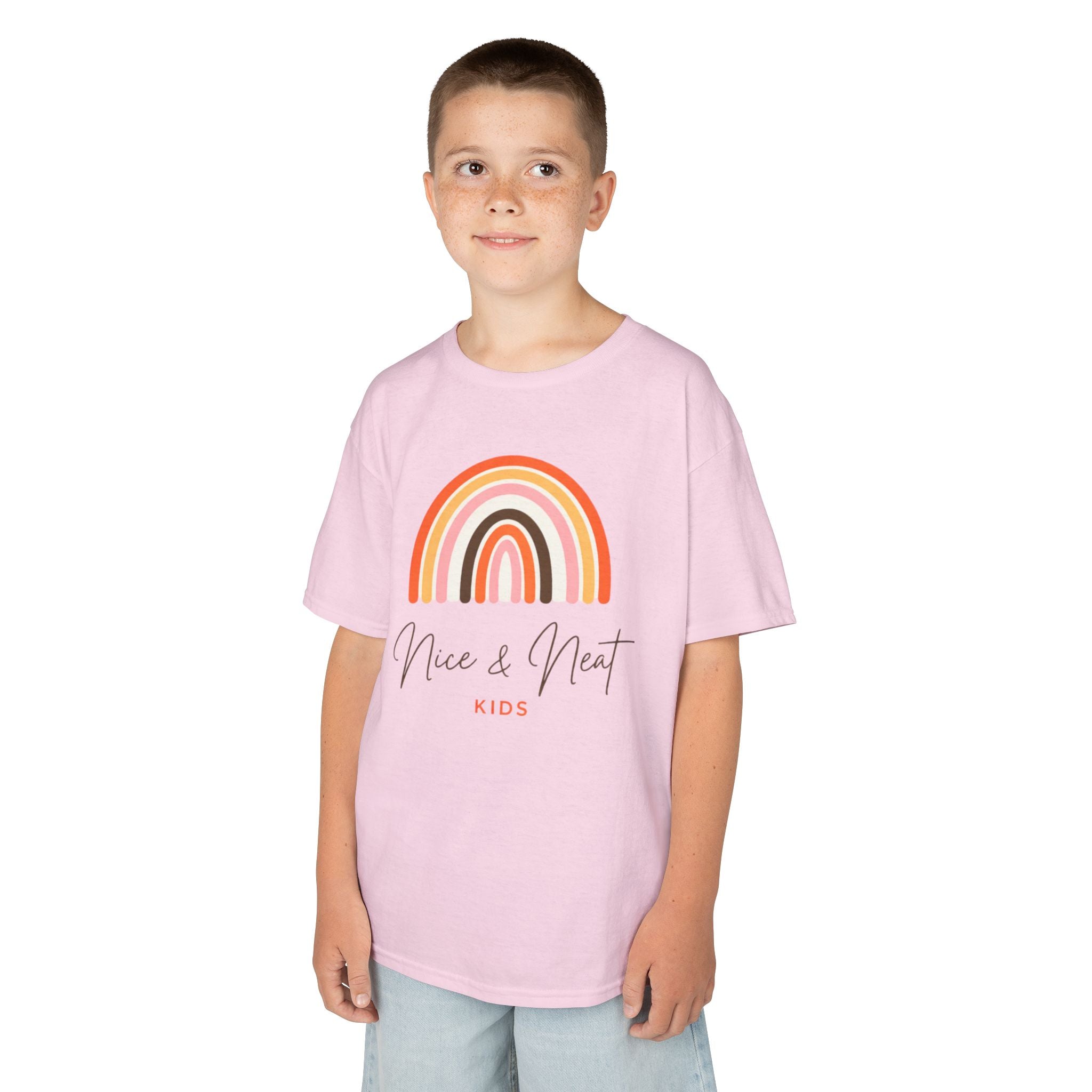 Nice & Neat Kids Rainbow Retro Graphic Shirt