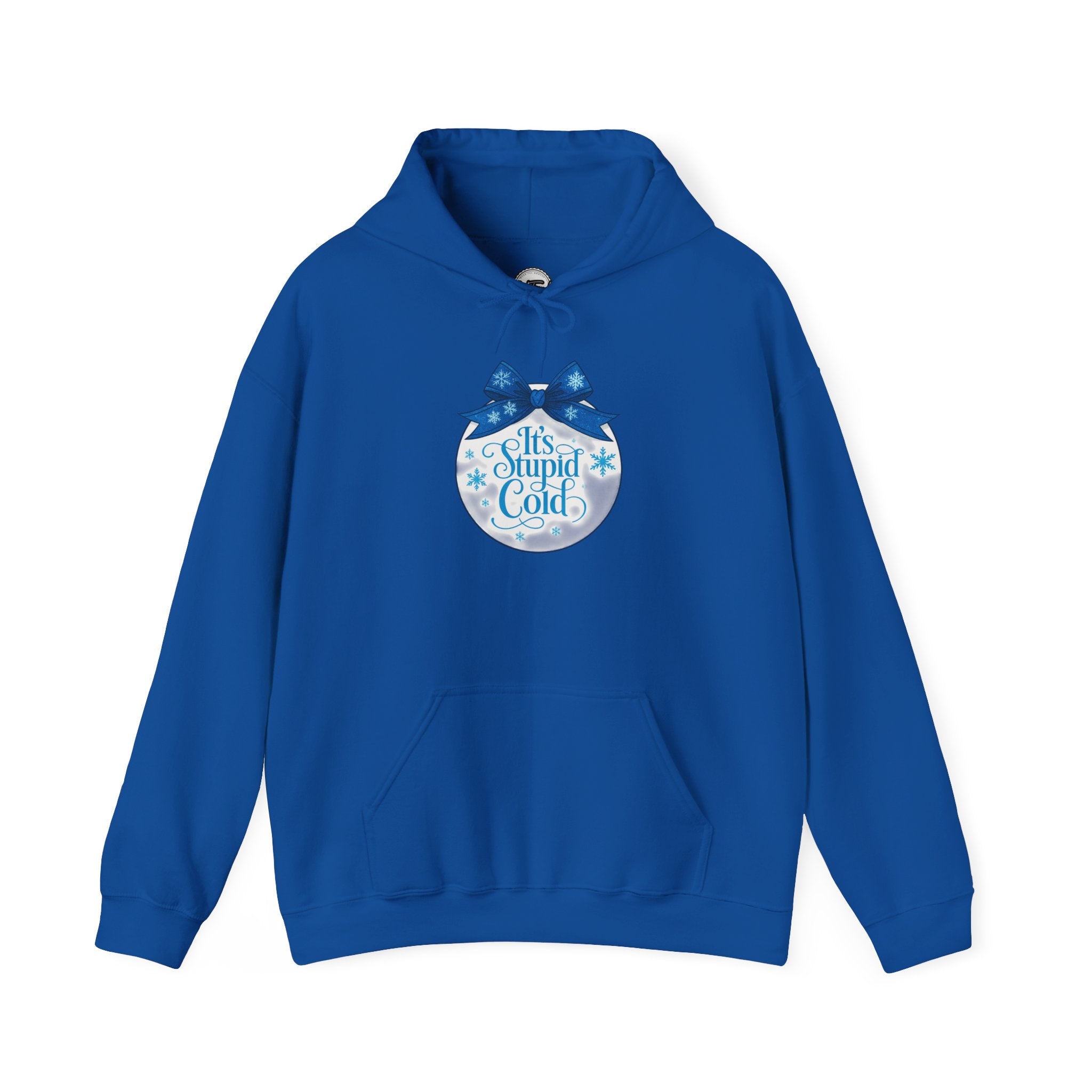 Its Stupid Cold Hoodie — Funny Winter Sweatshirt for Cold Weather