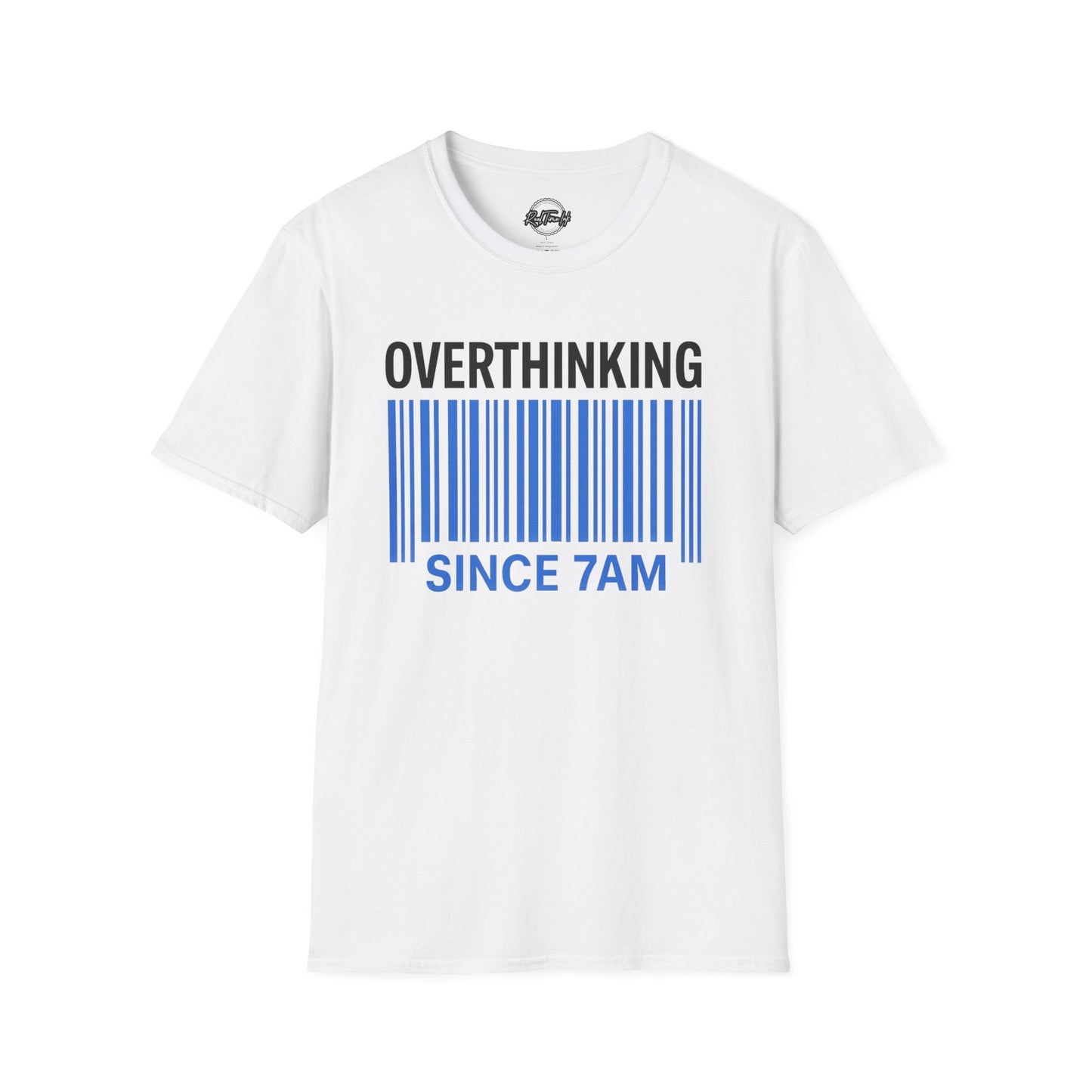 Unisex Overthinking T-Shirt, Humorous Tee, Perfect Gift for Mental Health Awareness, Casual Wear, Funny Graphic Shirt