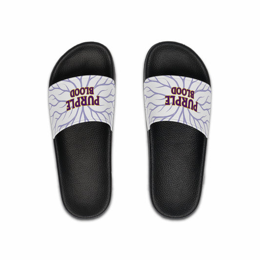 Slide Sandals - Purple Blood Design