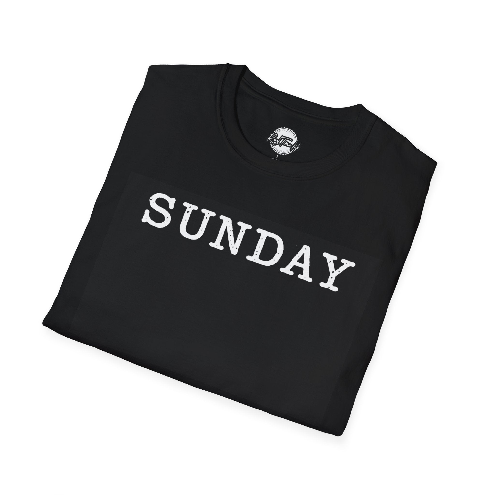 Sunday Graphic T-Shirt — Minimalist Weekend Tee