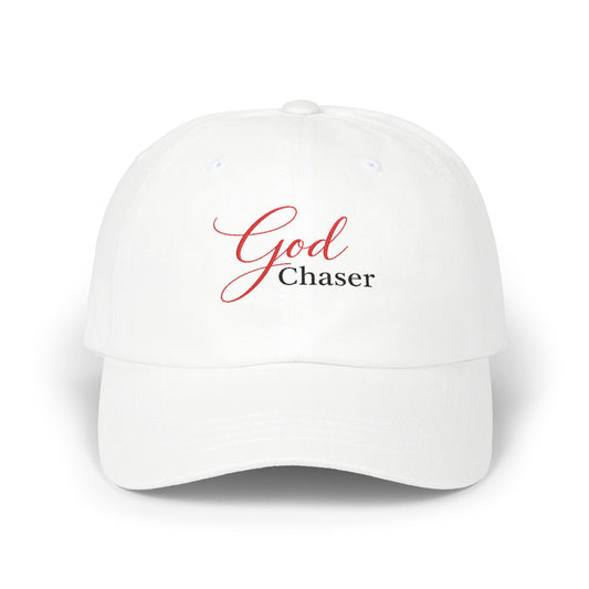 God Chaser Dad Cap – Inspirational Embroidered Baseball Hat