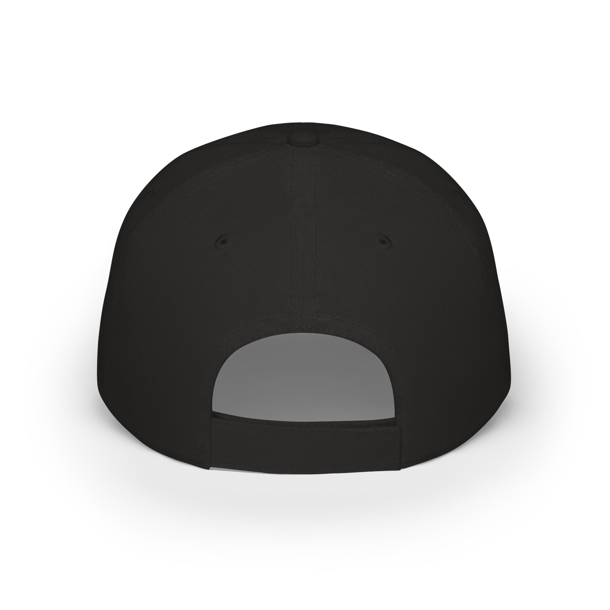 Low Profile Baseball Cap — "Nice & Neat" Minimal Floral Logo Hat