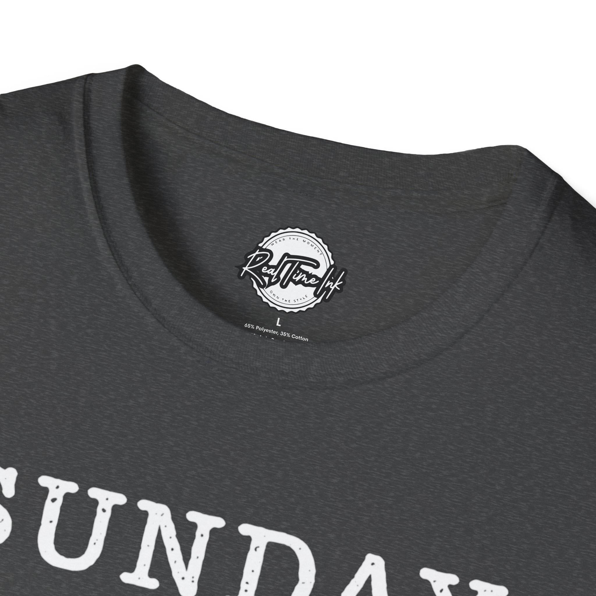Sunday Graphic T-Shirt — Minimalist Weekend Tee