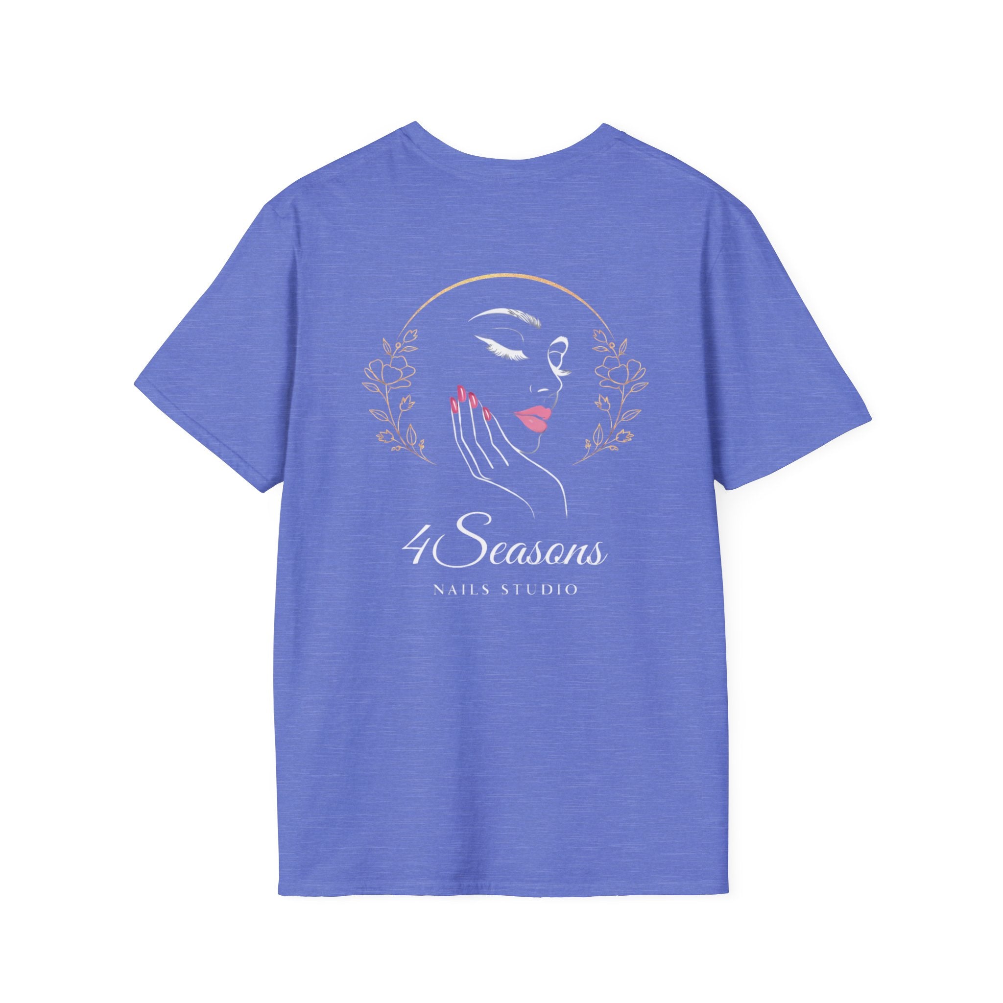 Nails Studio T-Shirt — "4 Seasons" Logo Tee (Salon Uniform)