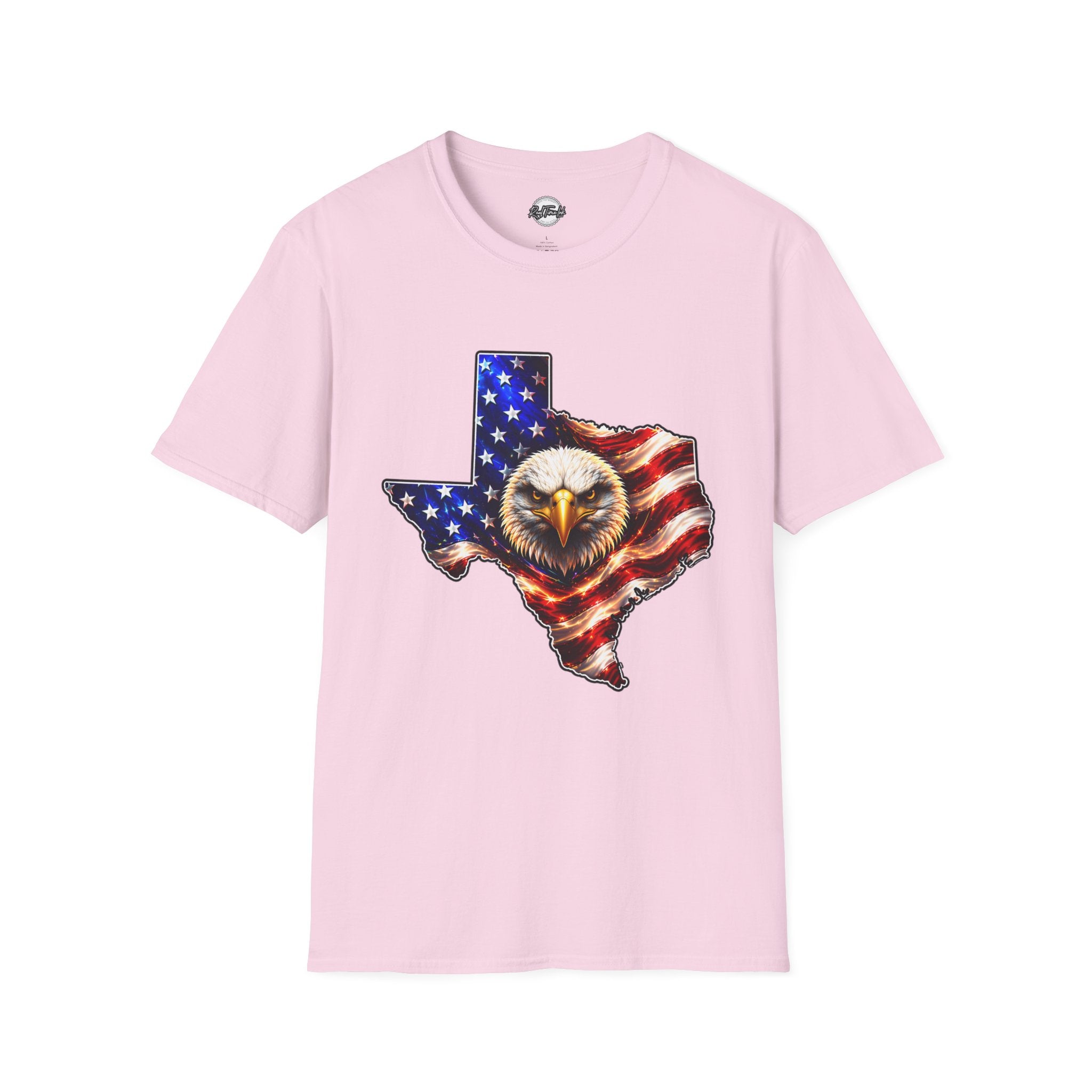Texas American Flag Eagle T-Shirt — Patriotic Lone Star Tee