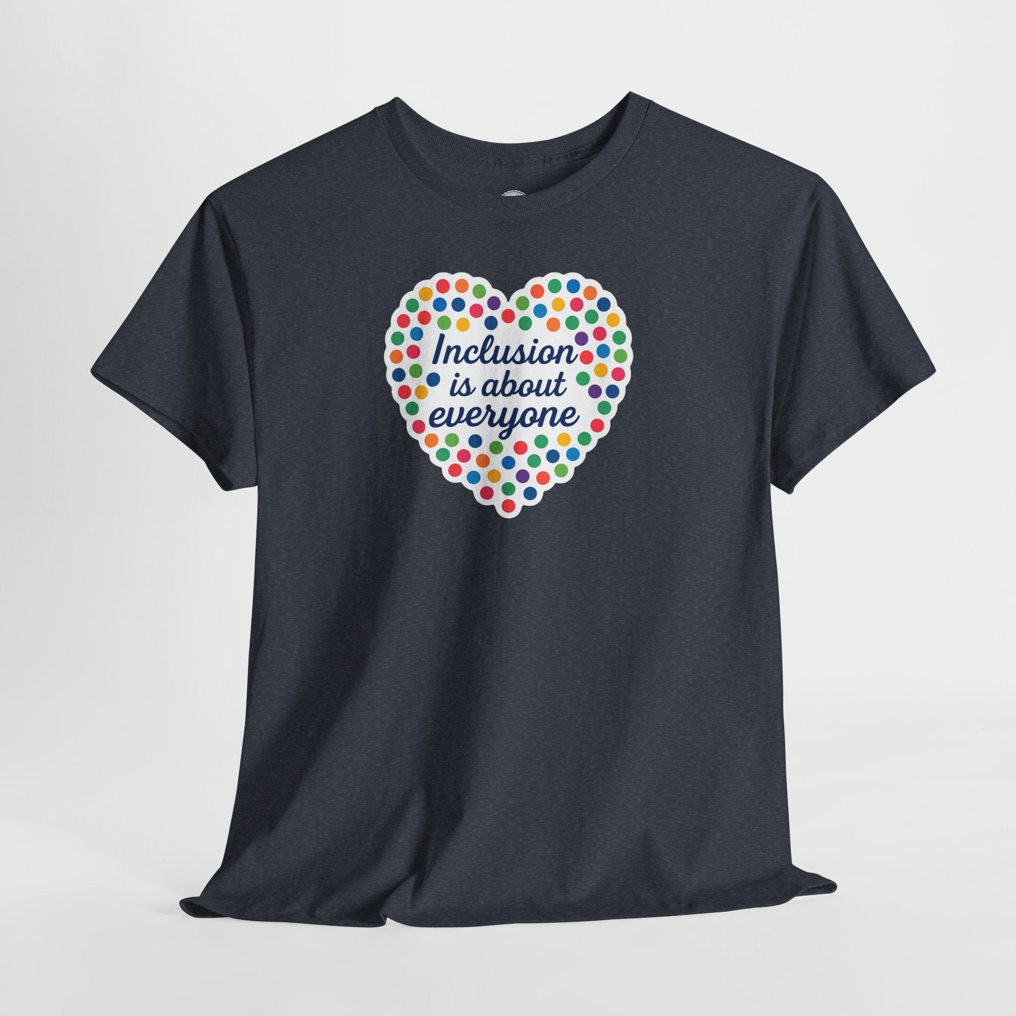 Inclusion is About Everyone Unisex Heavy Cotton Tee - Celebrate Diversity