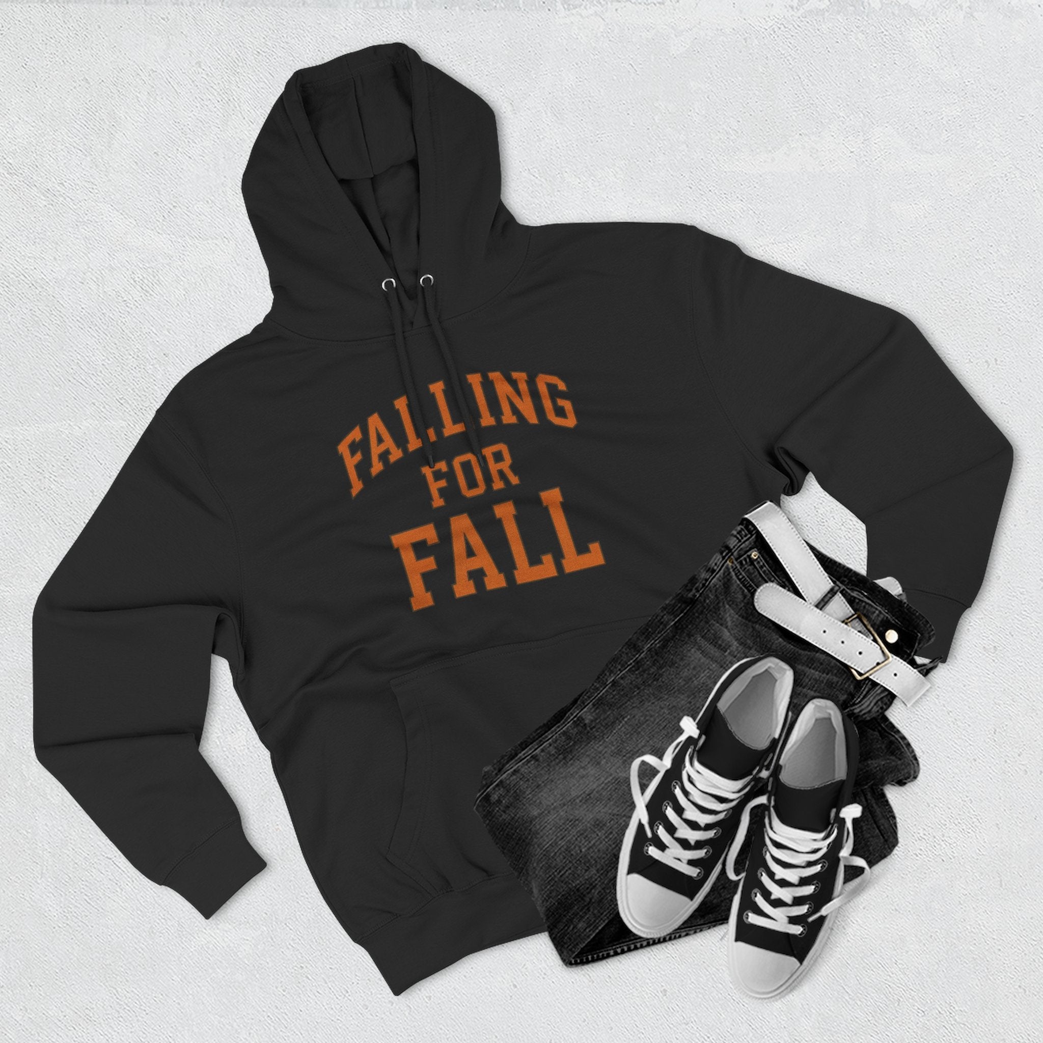 Fleece Hoodie - Falling for Fall