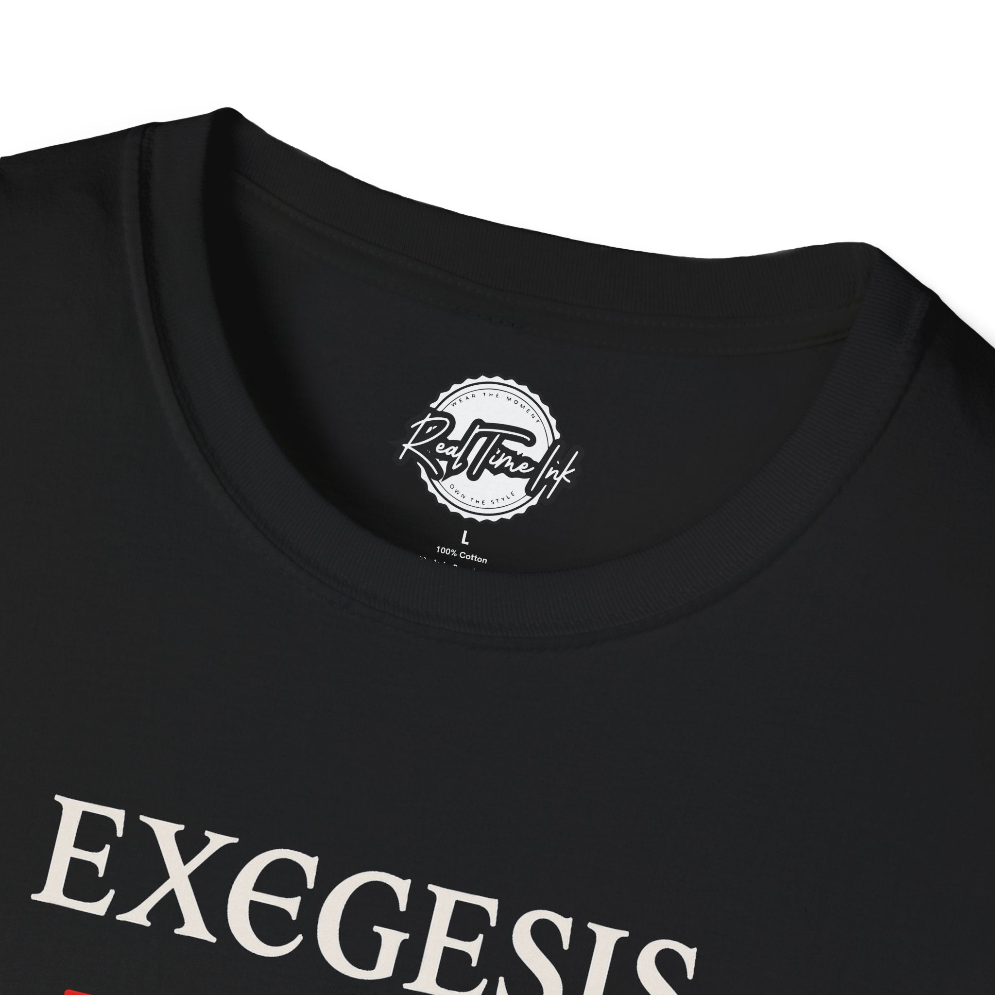 Scholarly Exegesis Tee | Unisex Casual Shirt, Philosophy Gift, Academic Wear, Literature Lover Gift, Study T-Shirt