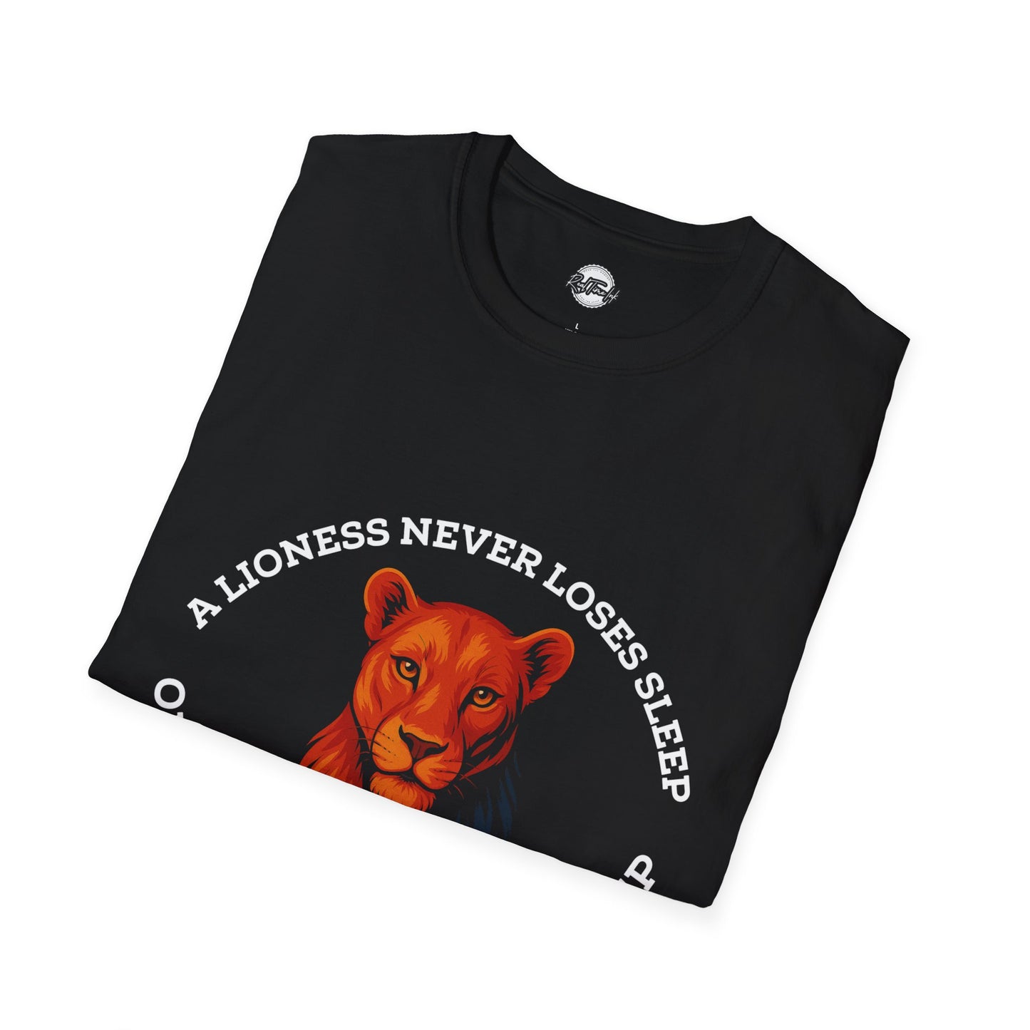 Lioness Softstyle T-Shirt - Empowering and Fearless Design