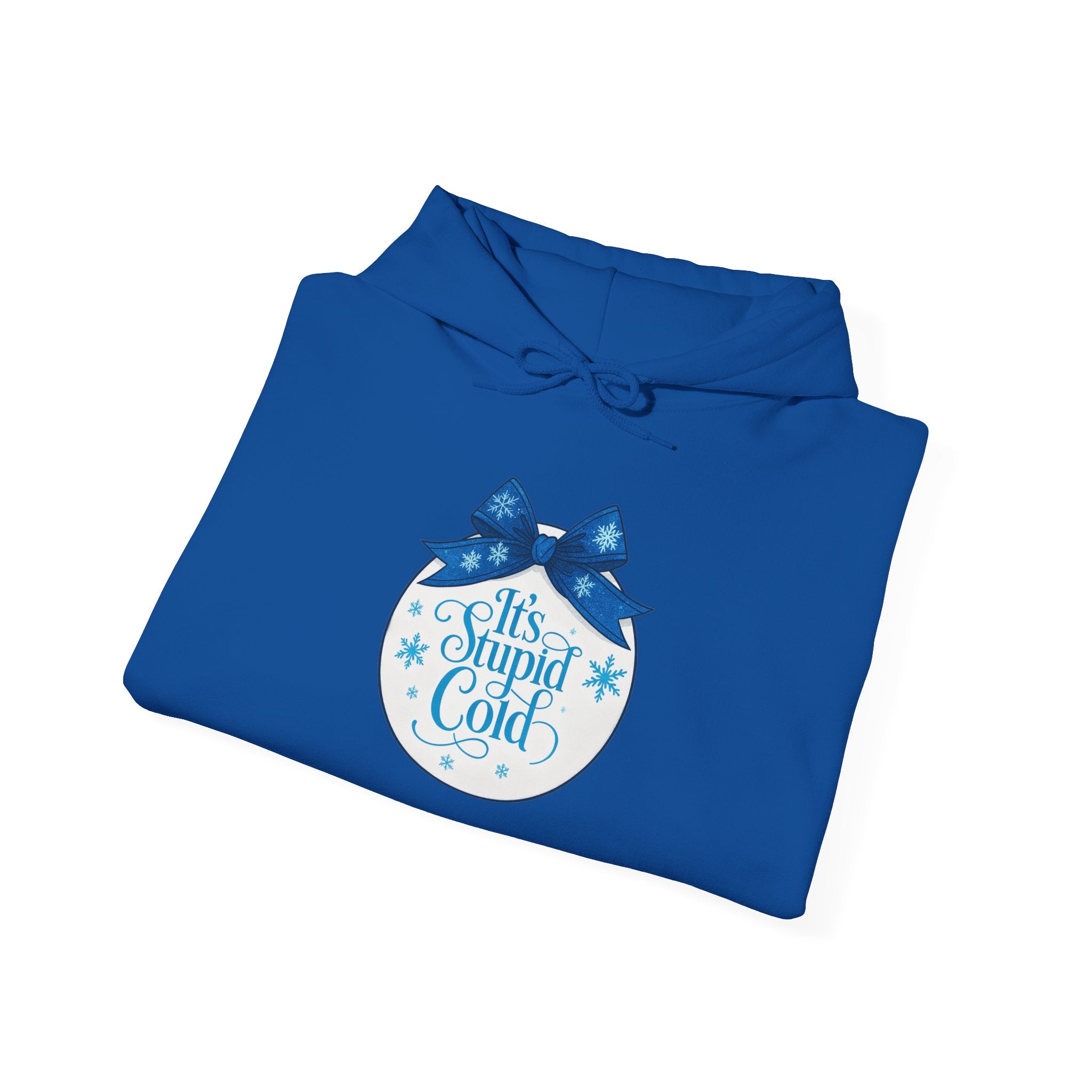 Its Stupid Cold Hoodie — Funny Winter Sweatshirt for Cold Weather