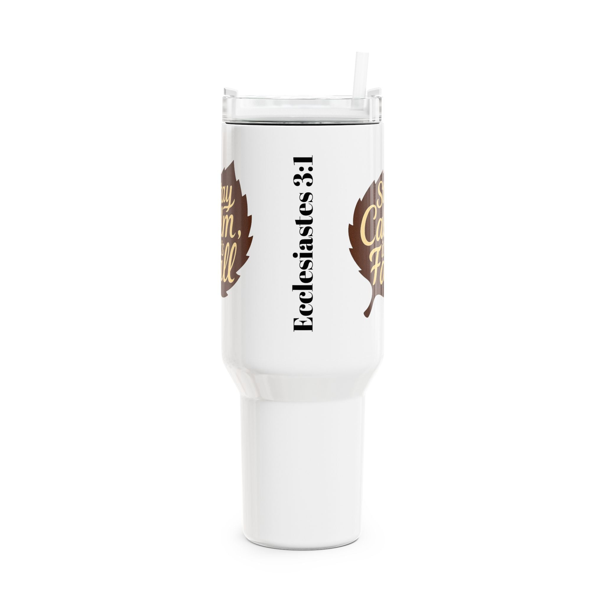 40oz Tumbler, My Time of Year Design