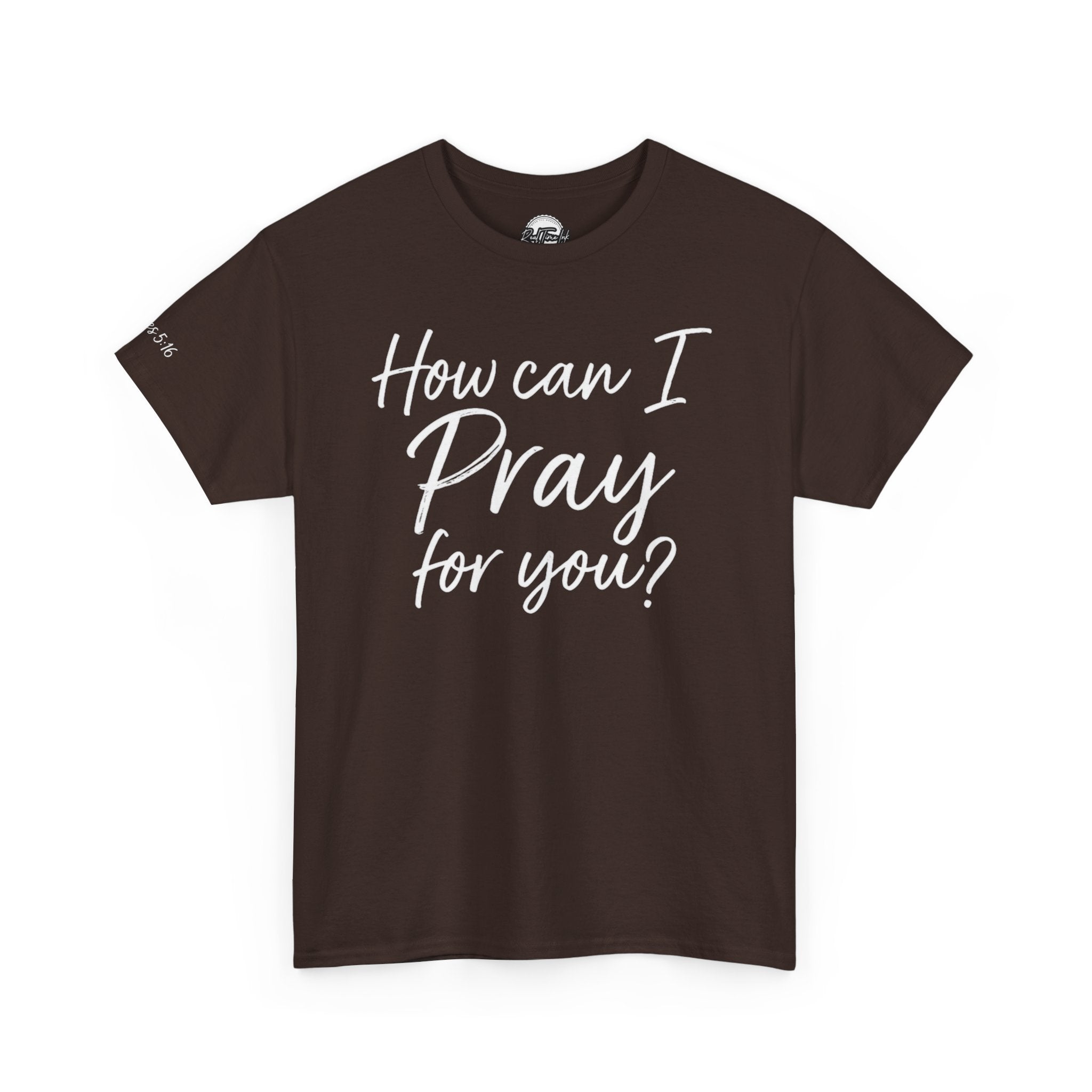 Unisex Prayer Message Tee - How can I Pray for You? | Faith T-Shirt, Inspirational Top, Christian Apparel, Gift for Believers
