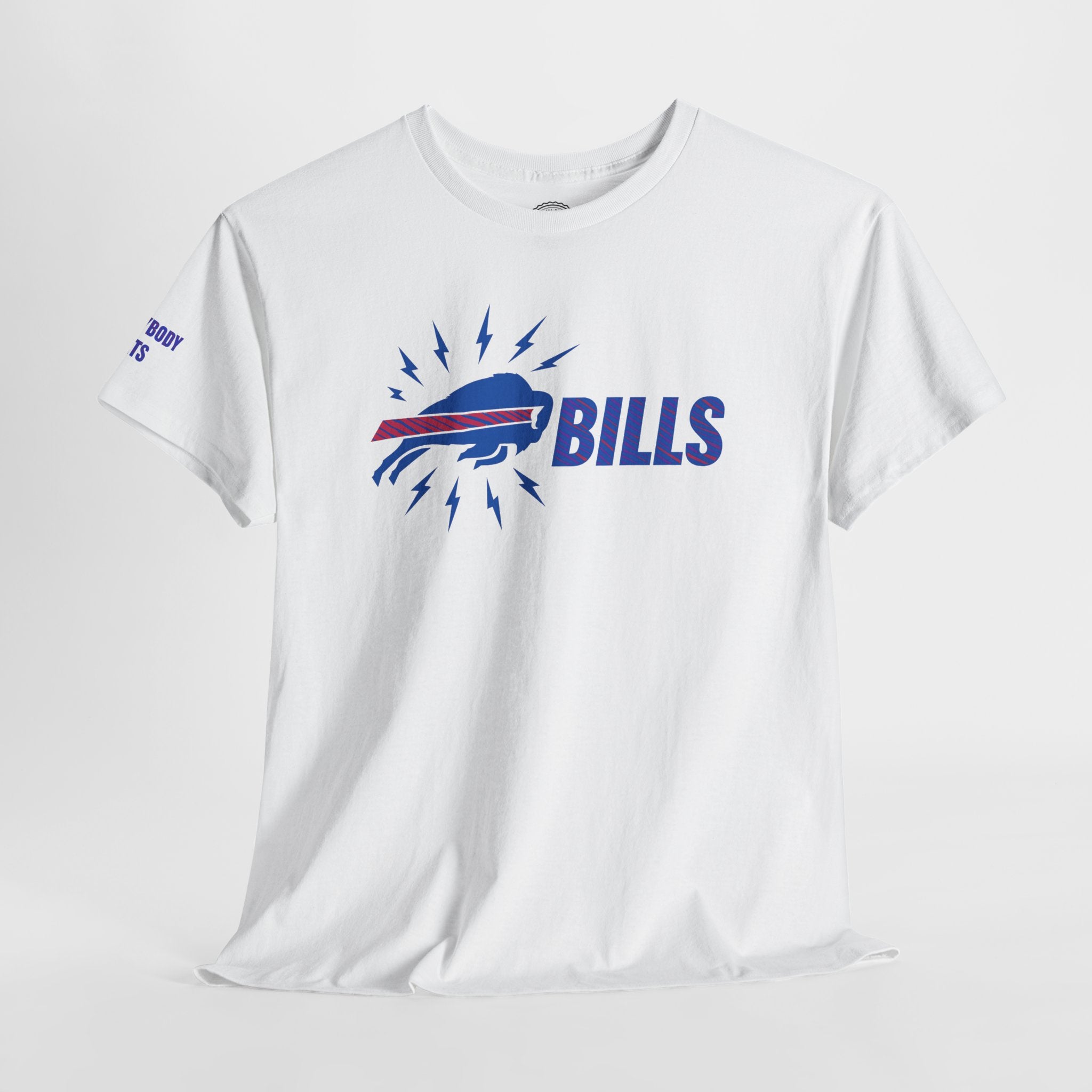 Buffalo Bills Unisex Heavy Cotton Tee, Sports Shirt, Gift for Fans, Game Day Apparel, Team Merchandise