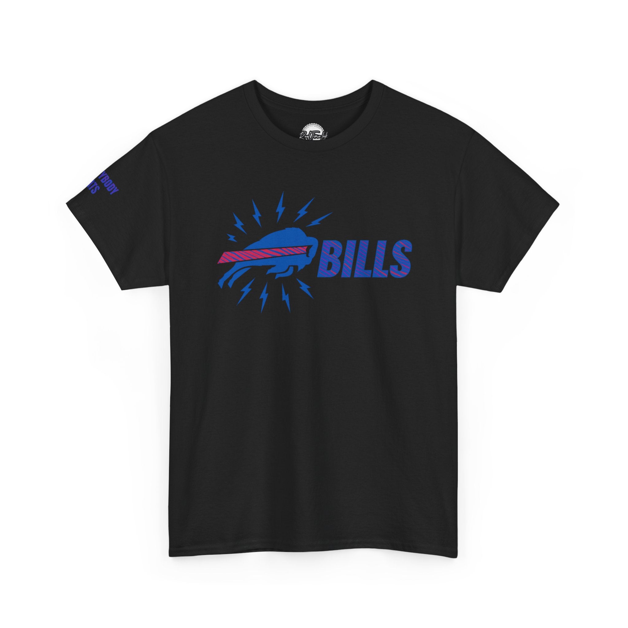 Buffalo Bills Unisex Heavy Cotton Tee, Sports Shirt, Gift for Fans, Game Day Apparel, Team Merchandise