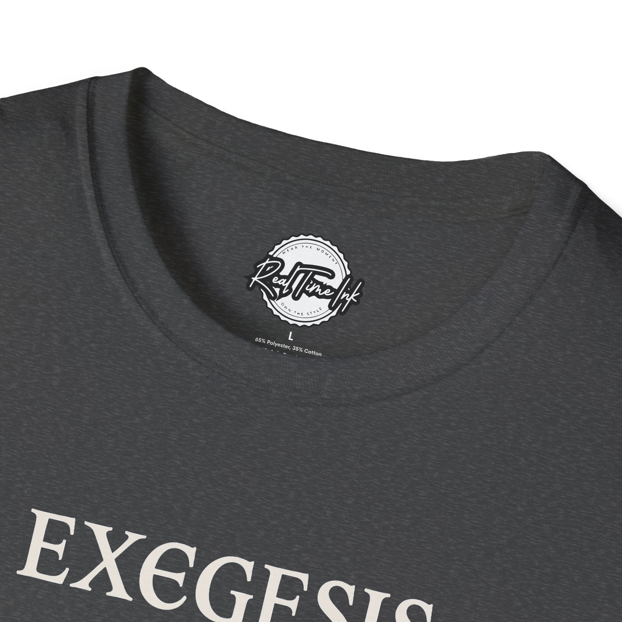 Scholarly Exegesis Tee | Unisex Casual Shirt, Philosophy Gift, Academic Wear, Literature Lover Gift, Study T-Shirt