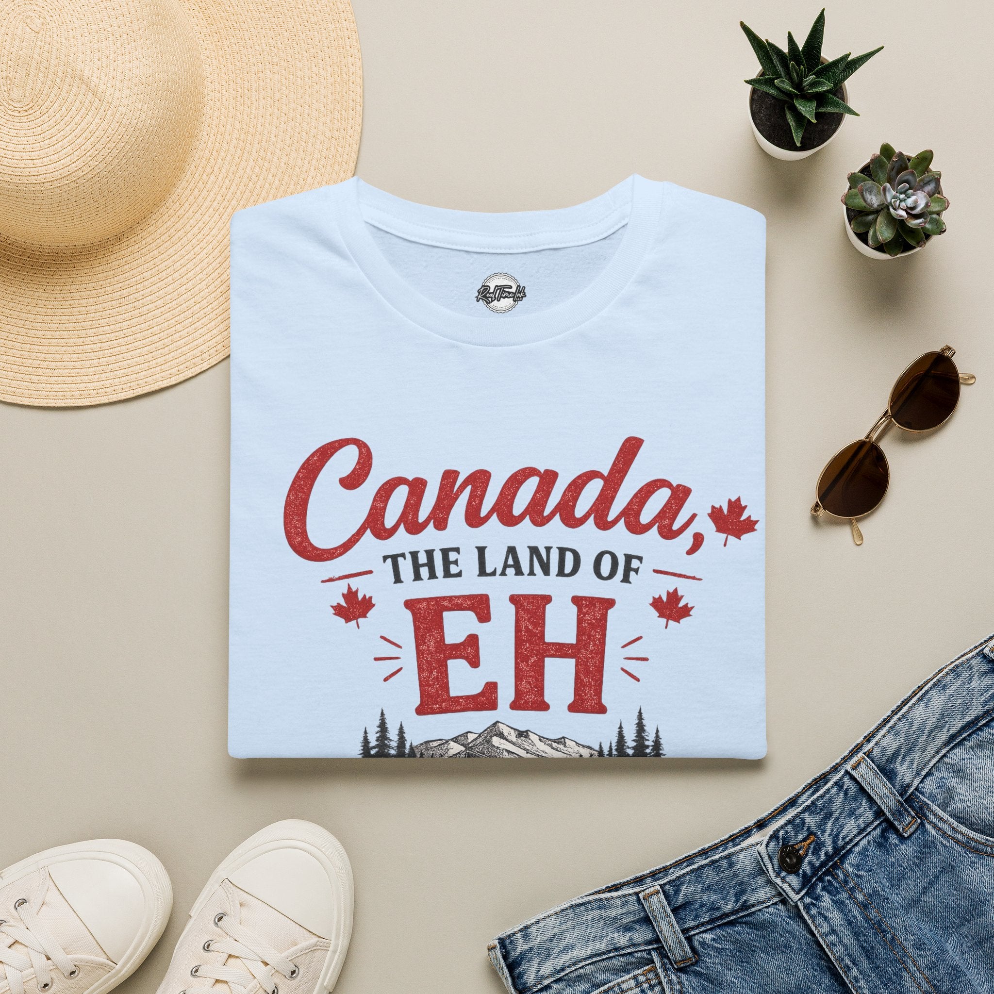 Canada The Land of EH T-Shirt — Funny Canadian Pride Tee