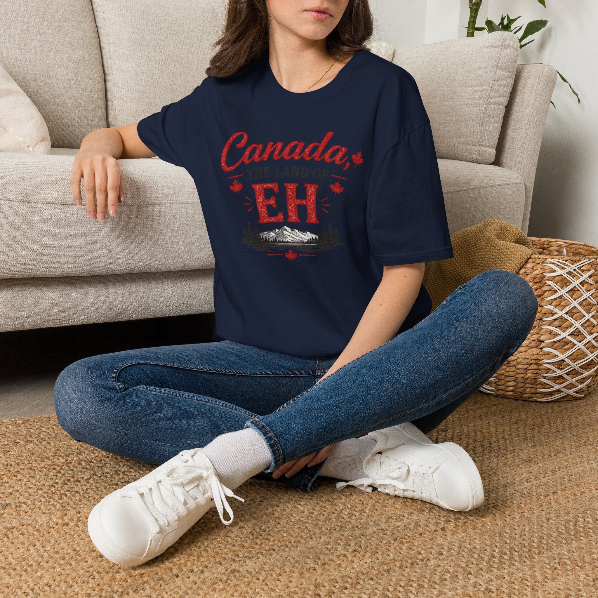 Canada The Land of EH T-Shirt — Funny Canadian Pride Tee