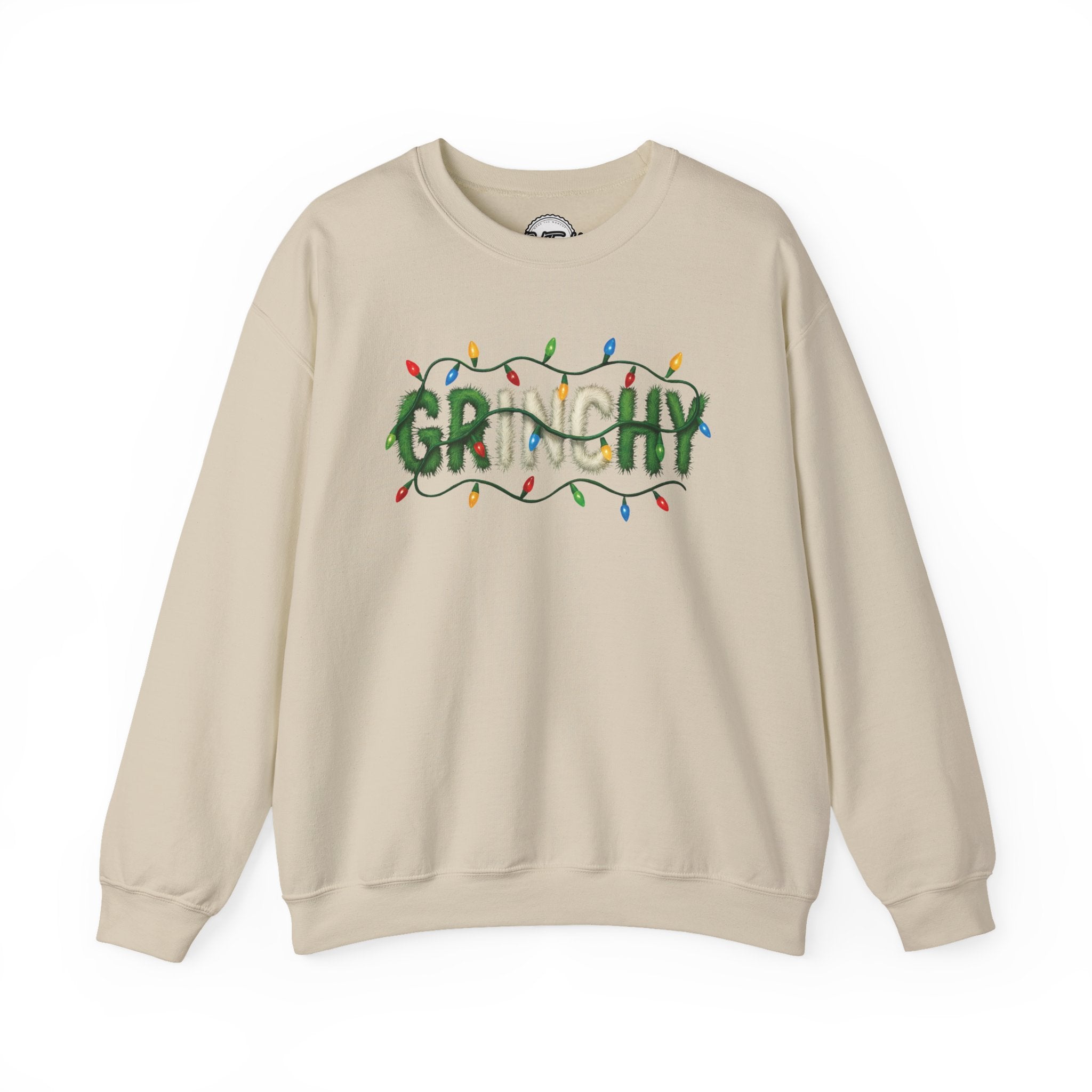 Grinchy Crewneck Sweatshirt — Holiday Christmas Grinch Pullover