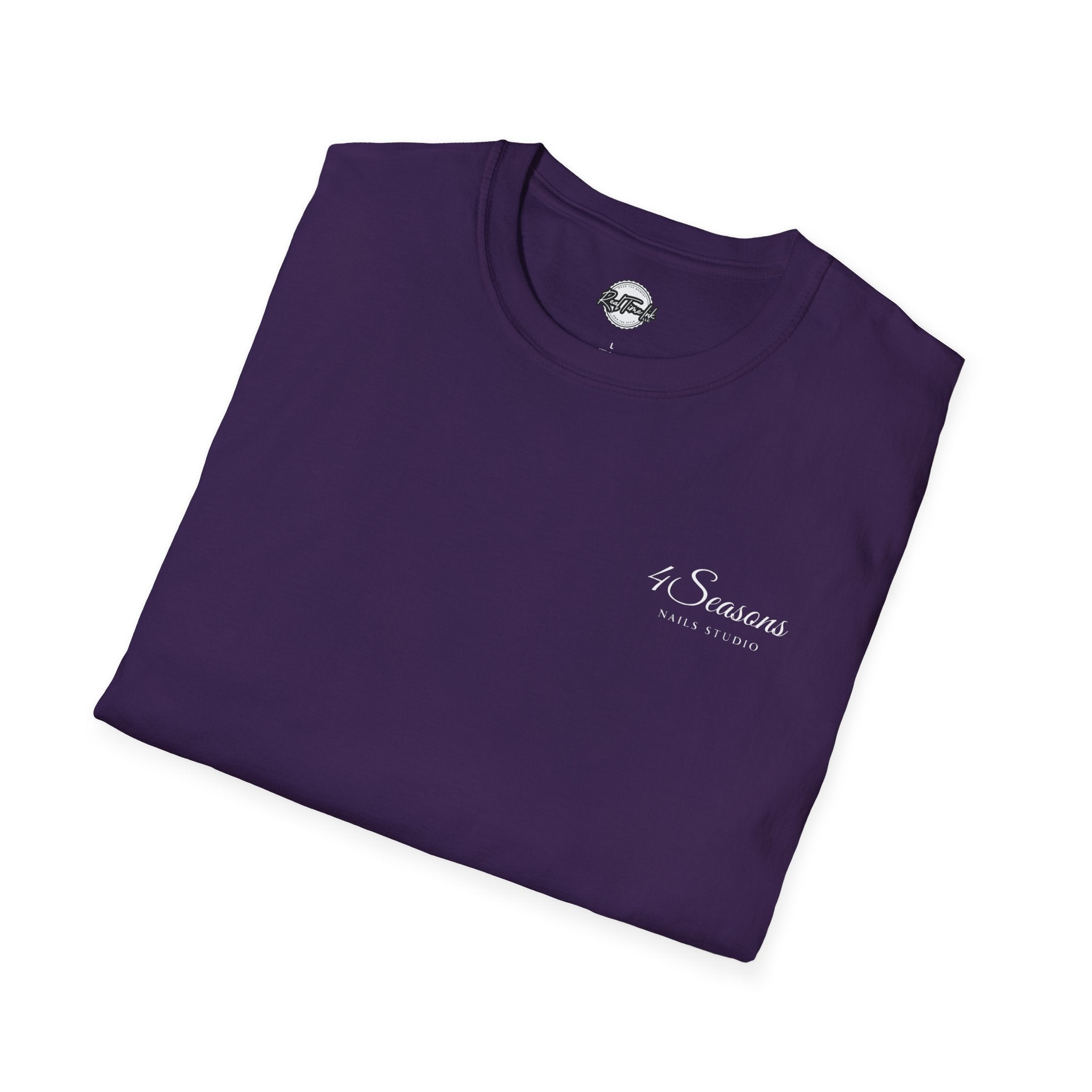 Nails Studio T-Shirt — "4 Seasons" Logo Tee (Salon Uniform)