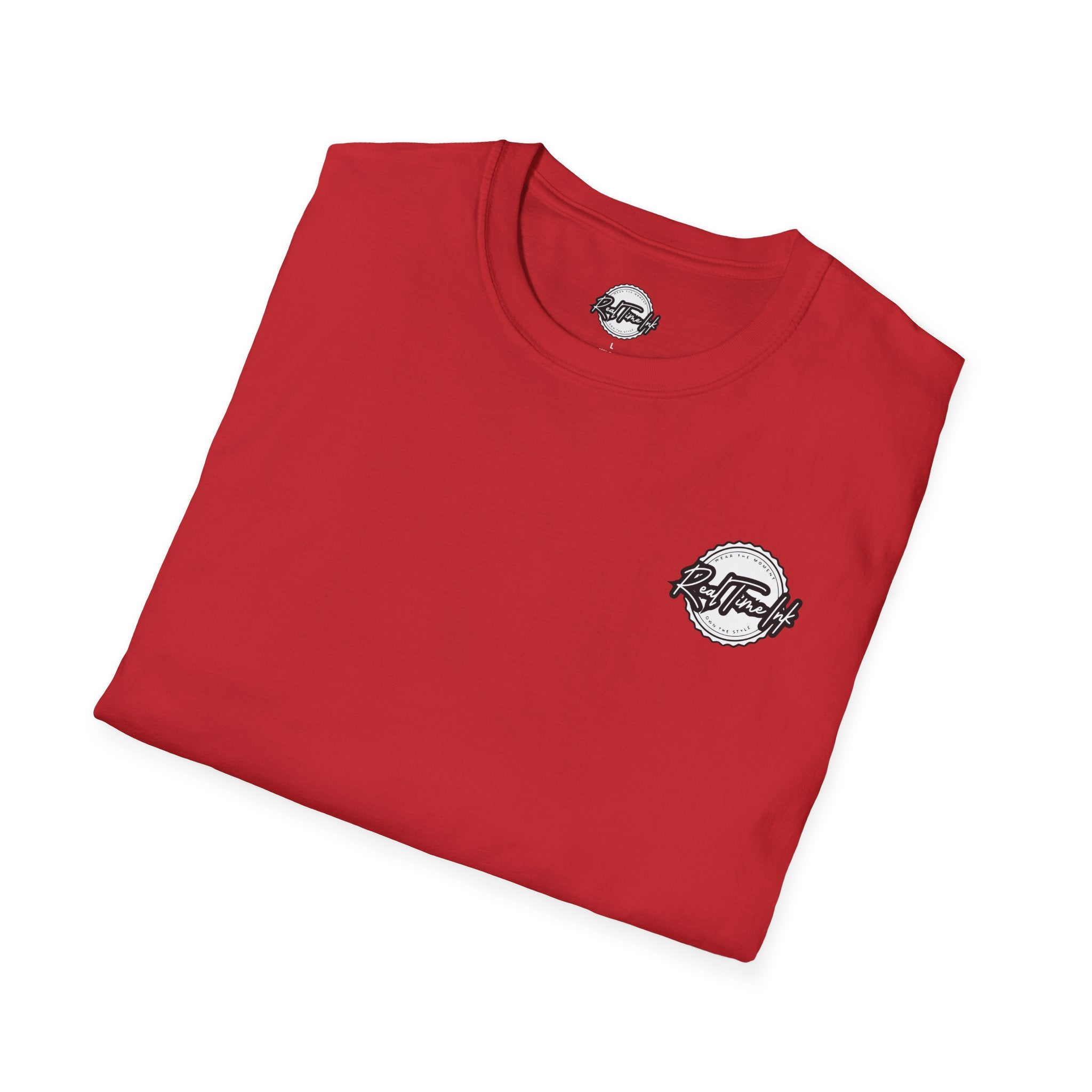 RealTimeInk Graphic T-Shirt — Modern Tech Logo Tee