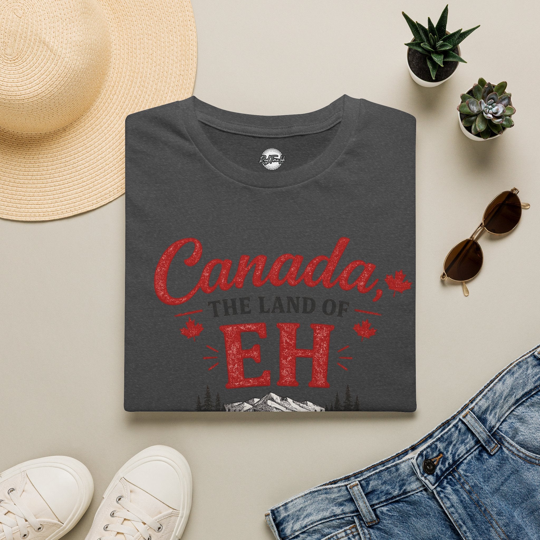 Canada The Land of EH T-Shirt — Funny Canadian Pride Tee