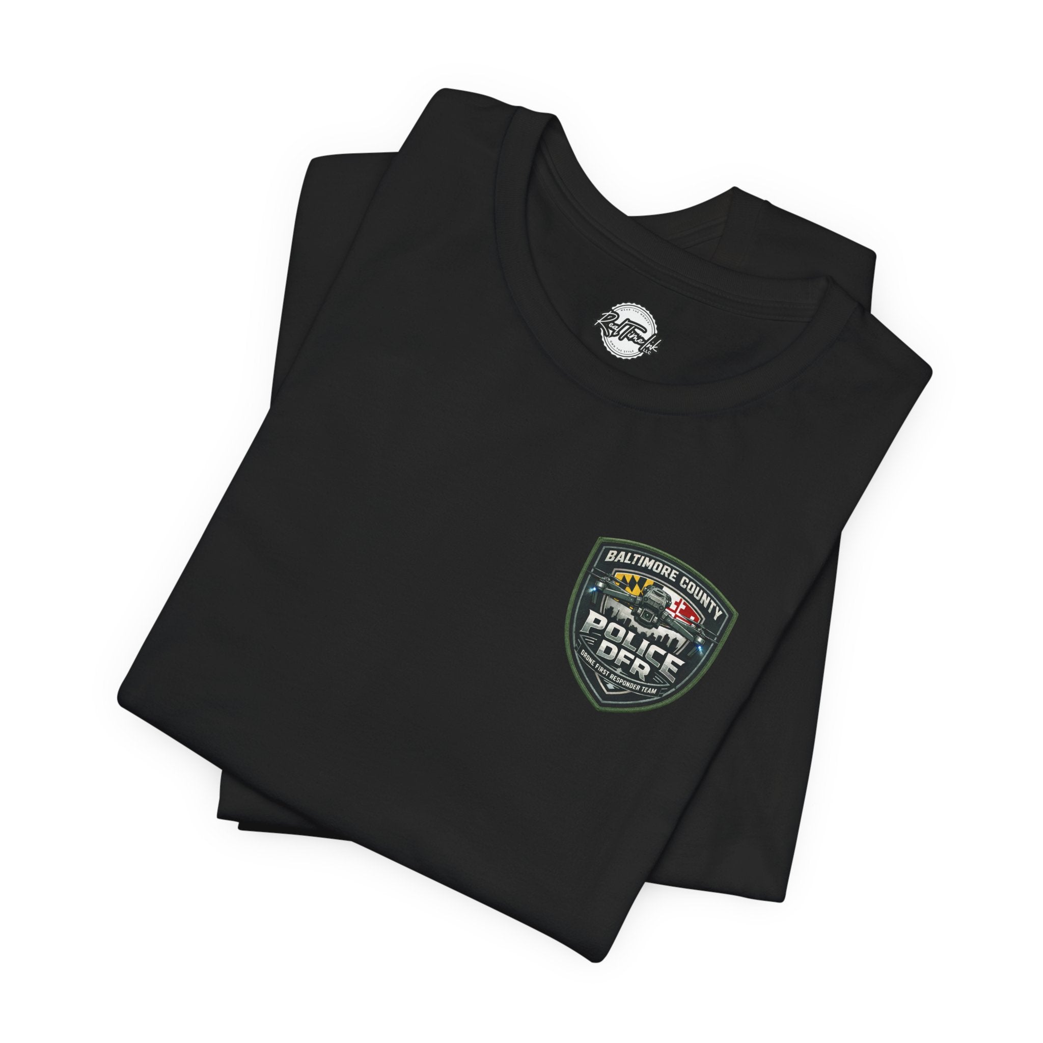 Police D.F.R. Baltimore County T-Shirt — Law Enforcement Support Tee