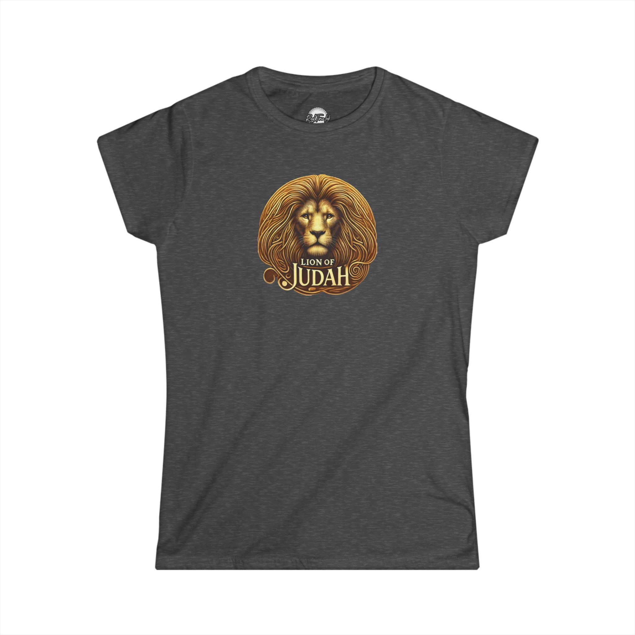 Lion of Judah Women's Softstyle Tee - Faith-Inspired Graphic T-Shirt