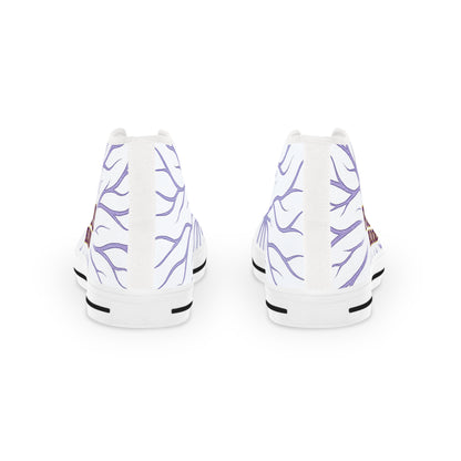 Sneakers Purple Blood Men's High Top
