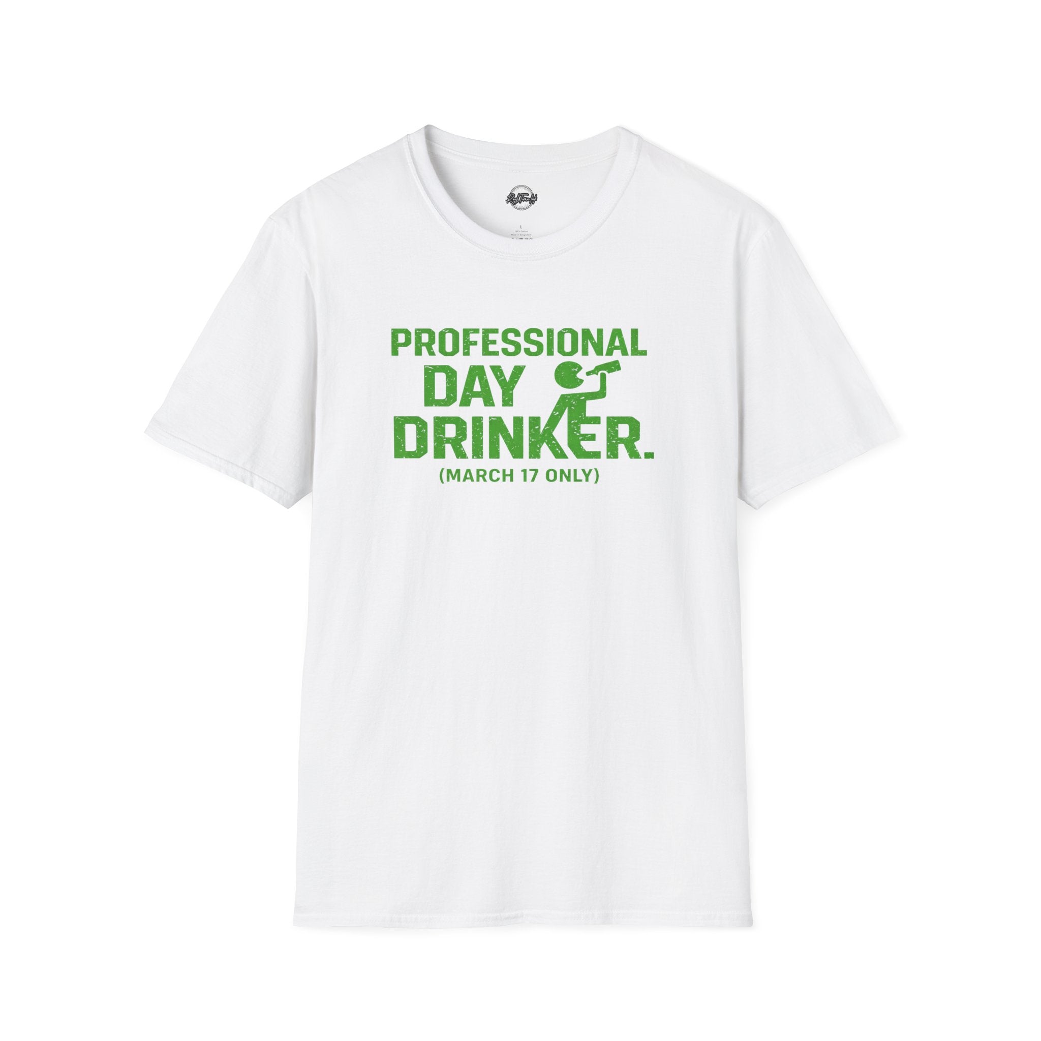 Professional Day Drinker T-Shirt — St. Patrick’s Day Drinking Tee