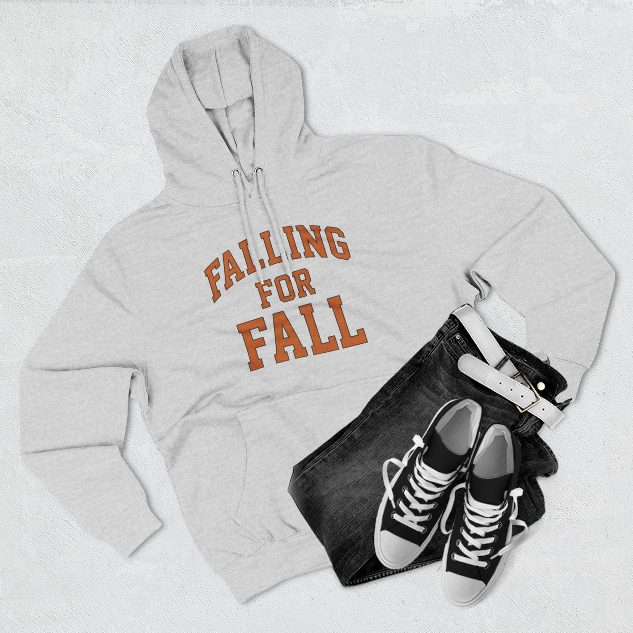 Fleece Hoodie - Falling for Fall