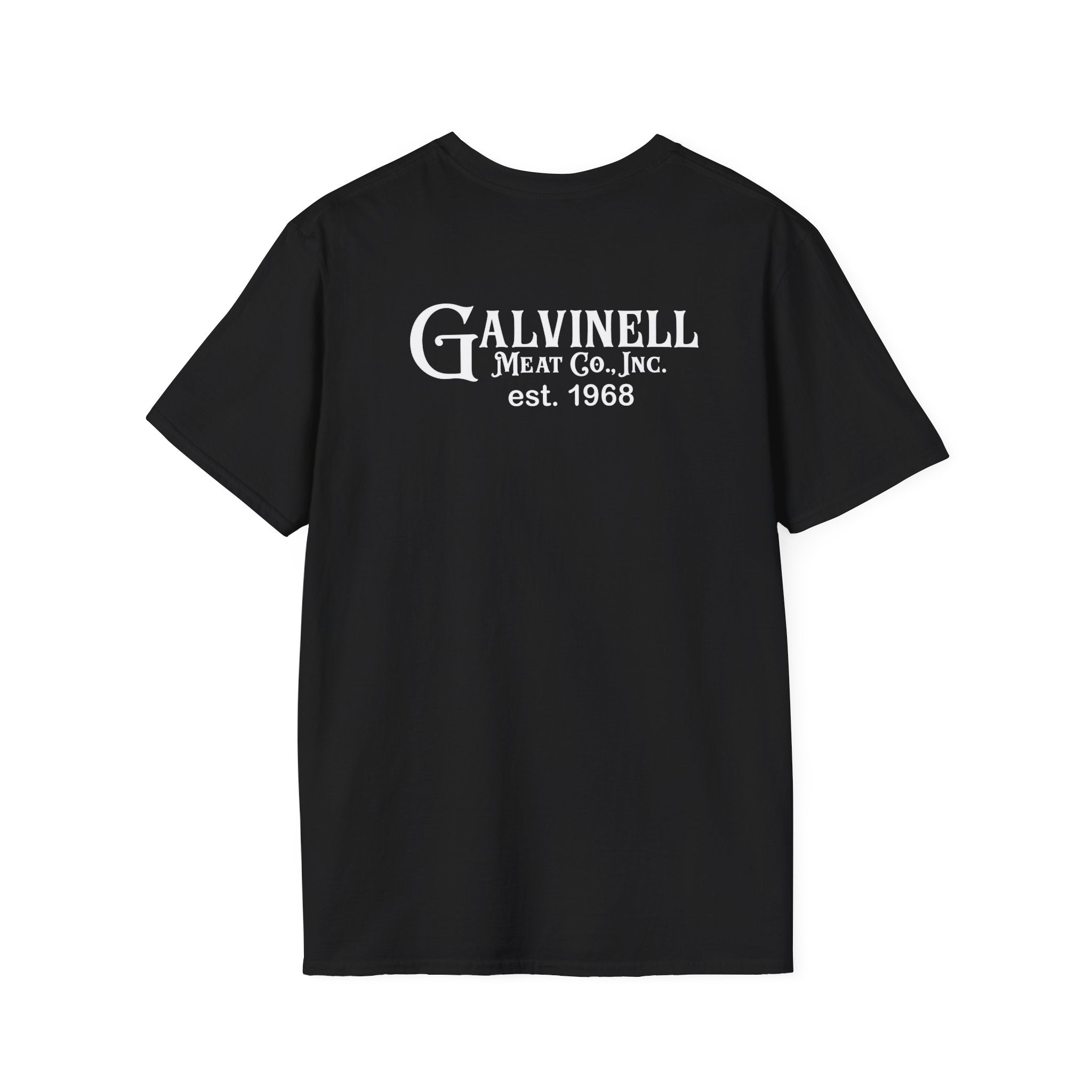 Galvinell Meat Co. Logo T-Shirt — Retro Butcher Shop Tee