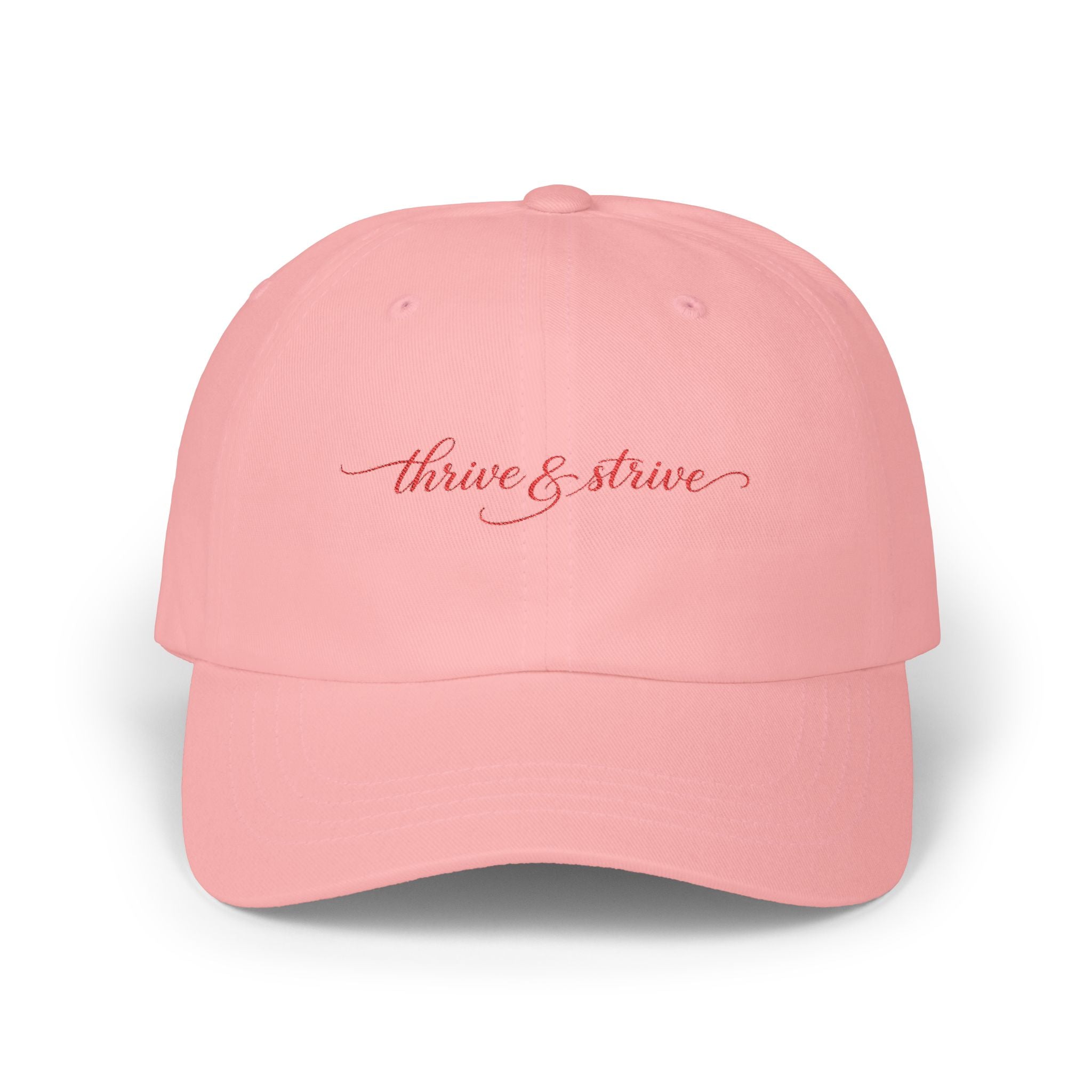 Thrive & Strive Dad Cap — Embroidered Inspirational Baseball Hat