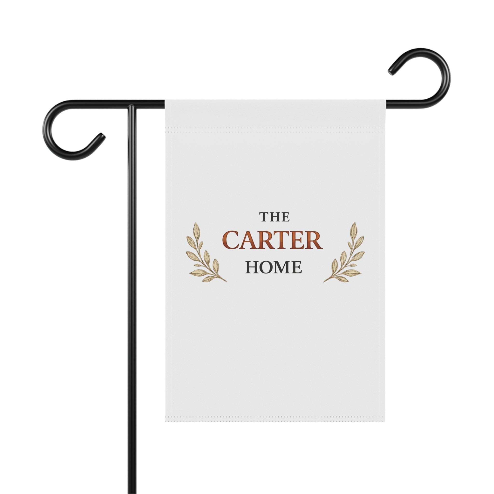 Personalized Garden Flag – “The Carter Home” Decorative House Banner