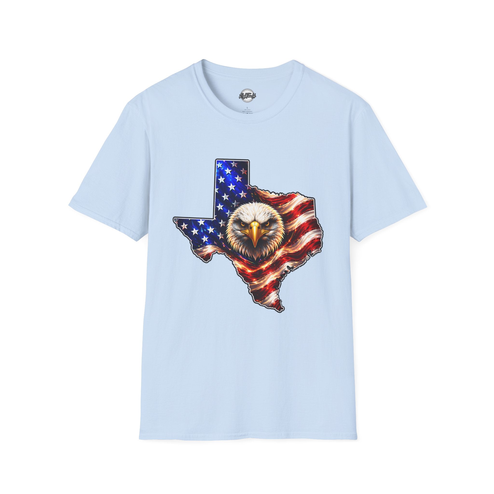 Texas American Flag Eagle T-Shirt — Patriotic Lone Star Tee