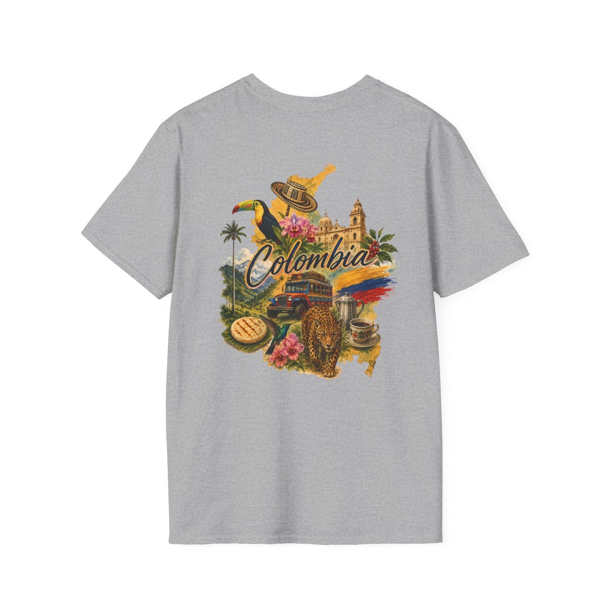 T-Shirt — Colombian Football Emblem Tee (Federación Colombiana de Fútbol)